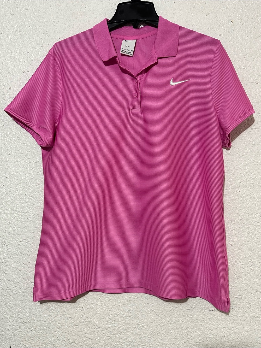 Nike Women's Bright Pink Performance Polo